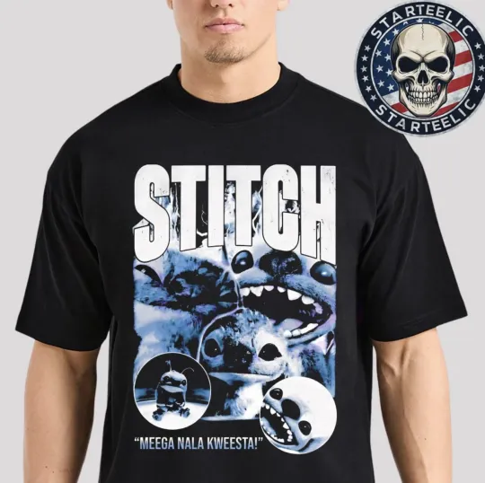 Discover Stitchh And Lilo X Meega Nala Kwe*esta Disneyyy Movie 2025 Unisex T-Shirt