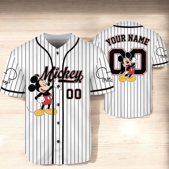 Discover Custom Mouse Baseball Jersey Team, Personalized Mouse Jersey
