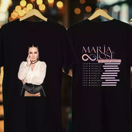 Discover MARIA JOSE LIBERTAD USA TOUR 2025 T-Shirt