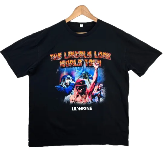 Discover Lil Wayne Shirt, Lincoln Look Tour Hip Hop Rap Tee