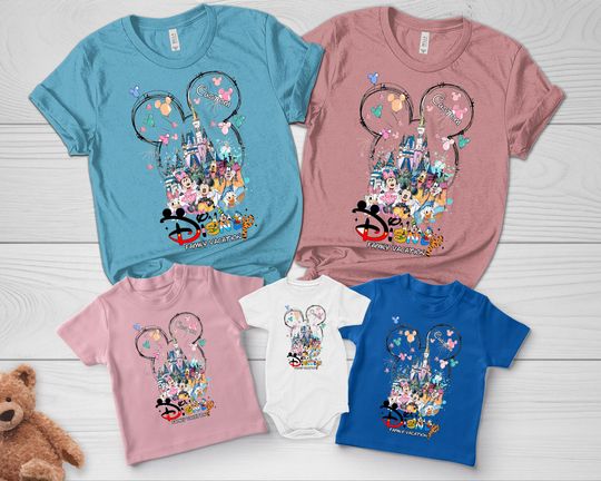 Discover Retro Disneyyworld 2025 Shirt, walt disneyy Shirt