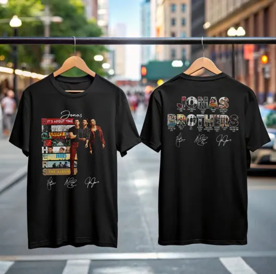 Discover 20 Living the Dream Tour 2025 Shirt, Gifts for Fans Jonas Brothers x Marshmello