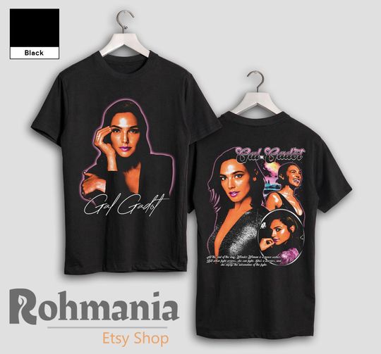 Discover Gal Gadot T-Shirt, Actress Wonder Woman Movie Fan Shirt