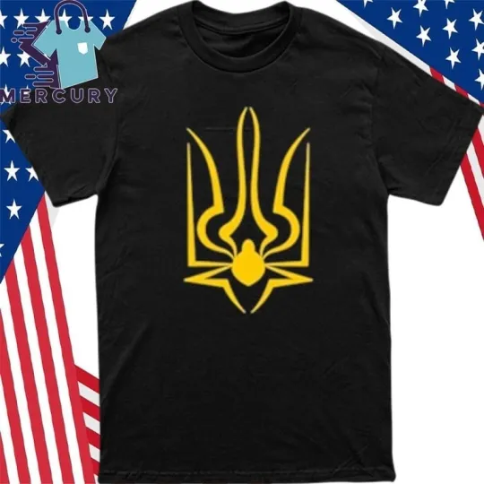 Discover Yuri Tard Spiderweb Ukraine Anti Invasion Patriotic Graphic T-Shirt