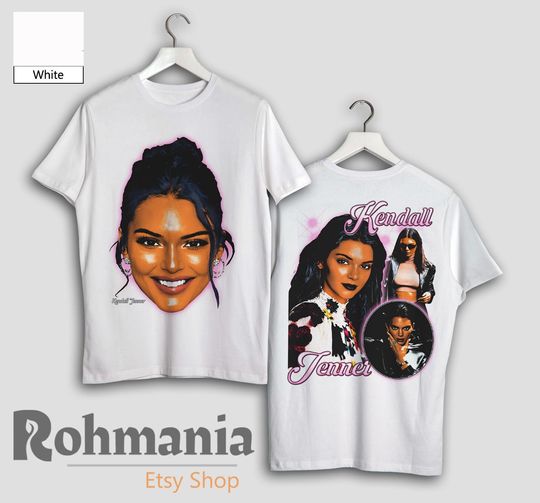 Discover Kendall Jenner T-Shirt, Model Television Reality Show Shirt