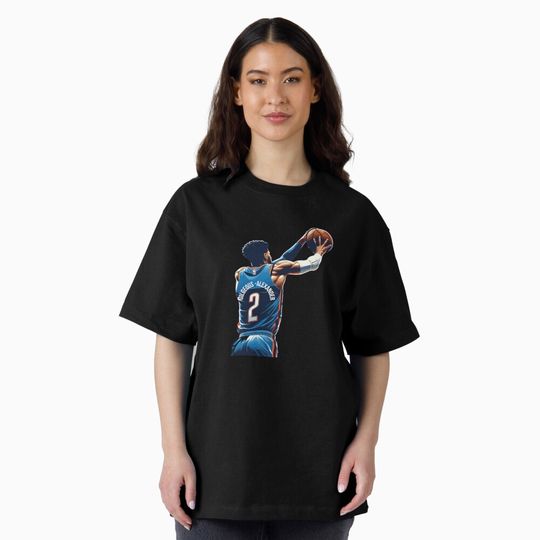 Discover Shai Gilgeous-Alexander 2 Oversized T-Shirt
