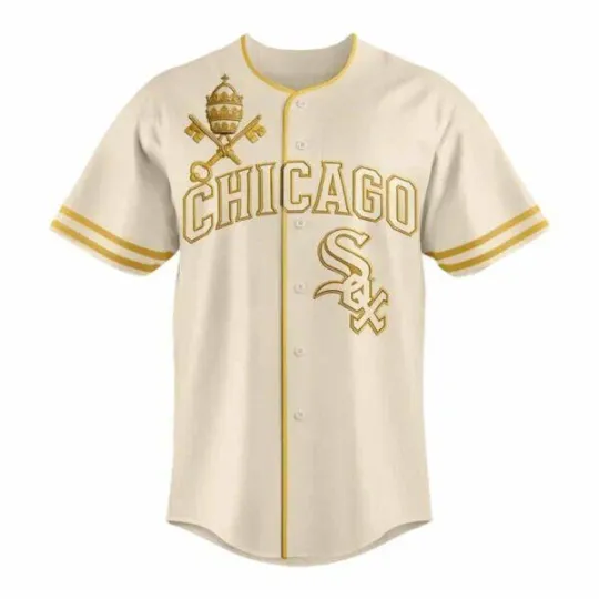 Discover Pope Leo XIV Chicago Vatican City Connect Jersey
