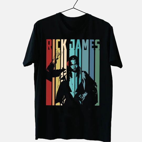 Discover Rick James Vintage T-shirt, Retro Unisex Rick James Shirt
