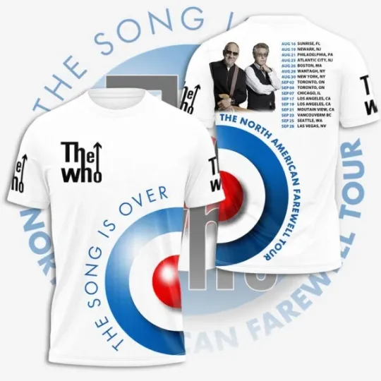 Discover The Who 3D Tshirt Fan Gift Hot Shirt Great Design New Shirt Best Gift