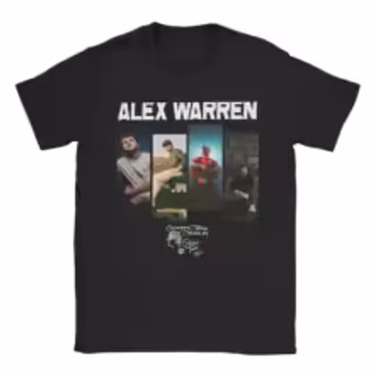 Discover Alex Warren Singer Pop Music T Shirt
