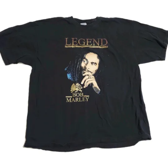 Discover Vintage Bob Marley Legend Zion Shirt