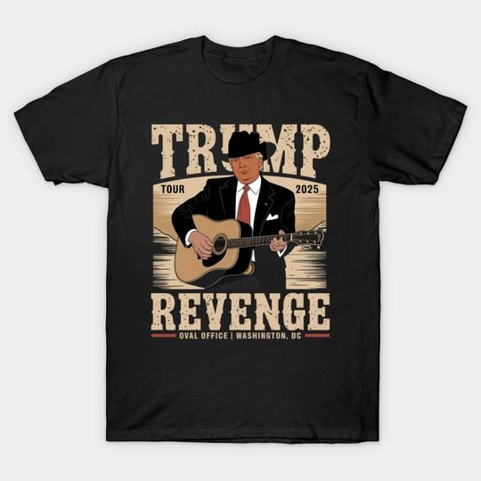 Discover Trump Revenge Tour 2025 - Tour 2025 - T-Shirt