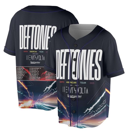 Discover Deftone 2025 North American Tou Jersey
