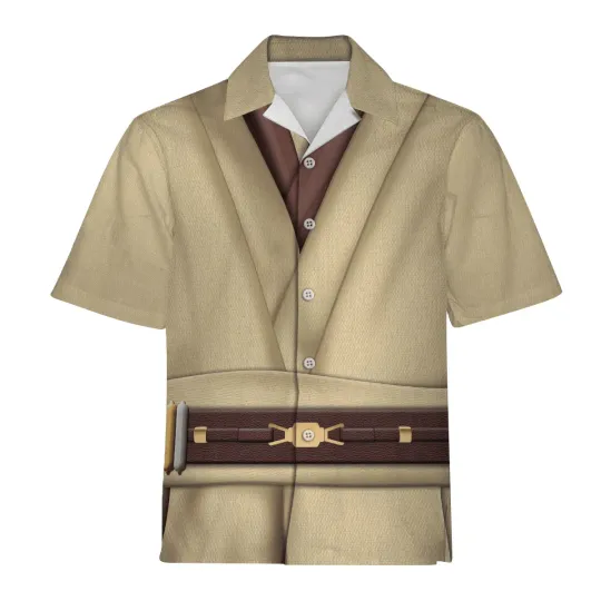 Discover Stwa Obi Wan Kenobi Cosplay Costume Hawaiian Shirt