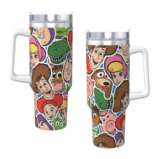 Discover Stainless Steel Tumbler toy stories Cartoon 40oz Tumbler