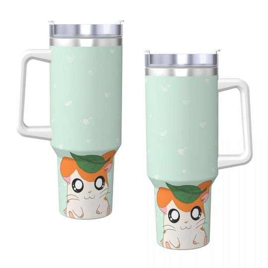 Discover H-Hamtaro Stainless Steel Tumbler Cartoon 40oz Tumbler