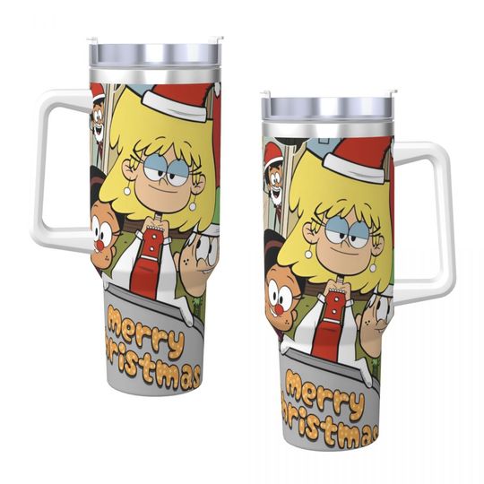 Discover L-Loud Houses Family Cartoon 40oz Tumbler