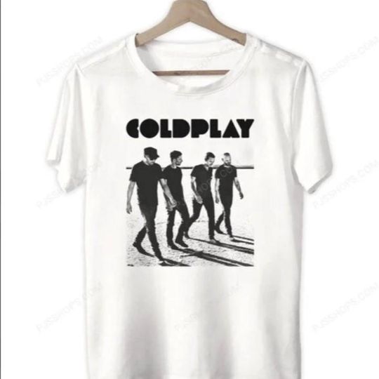 Discover Vintage Coldplay Band Tee 90s Style T-Shirt