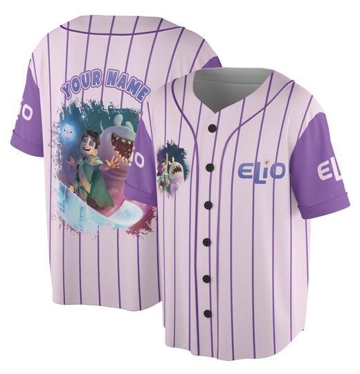 Discover Custom Disneyyy Elio Baseball Jersey, Elio Character Baseball Jersey, Gift for fans
