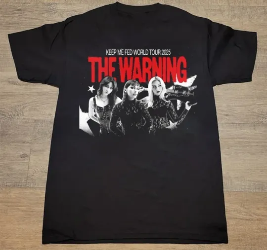 Discover The Warning band 2025 tour Gift For Fans Unisex Shirt