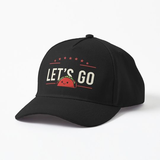 Discover Let's Go Taco Baseball Caps