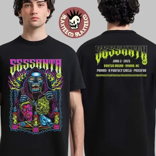 Discover Sessanta Omaha Nebraska 2025 Concert Tour Tee June 3 2025 T-Shirt