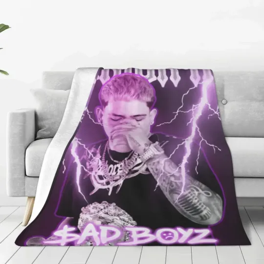 Discover Super Soft Blanket Camping Junior H Sad Boyz Bedding Throws Blanket