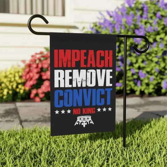 Discover Impeach Remove Convict No King Defend Democracy Since 1776 Anti Trump Flag