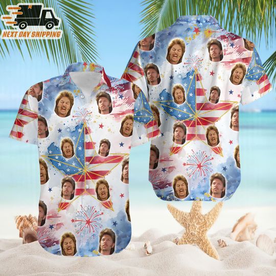 Discover Joe Dirt 4th of July Hawaiian Shirt, Joe Dirt Merica Shirt