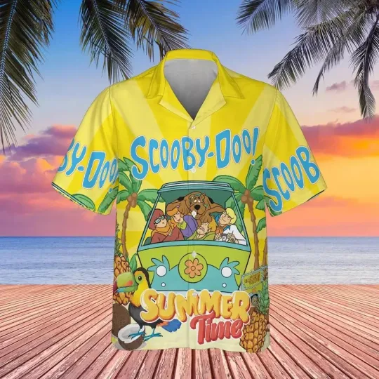 Discover Funny scooby doo hawaiian shirt, summer time