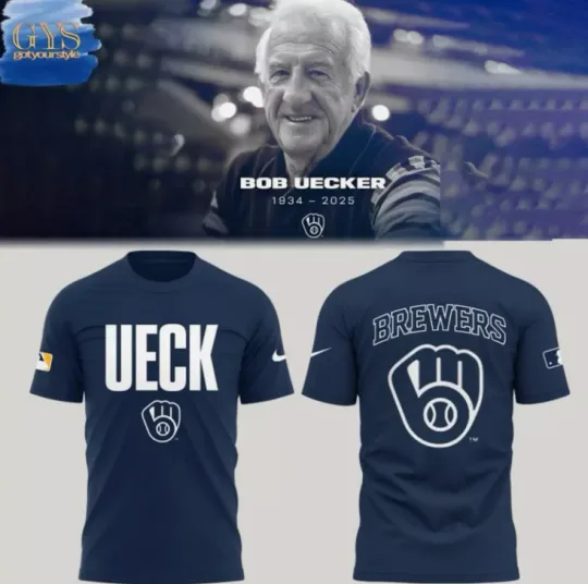 Discover Honoring The Legend Brewers Icon Bob Uecker 3D T-Shirt