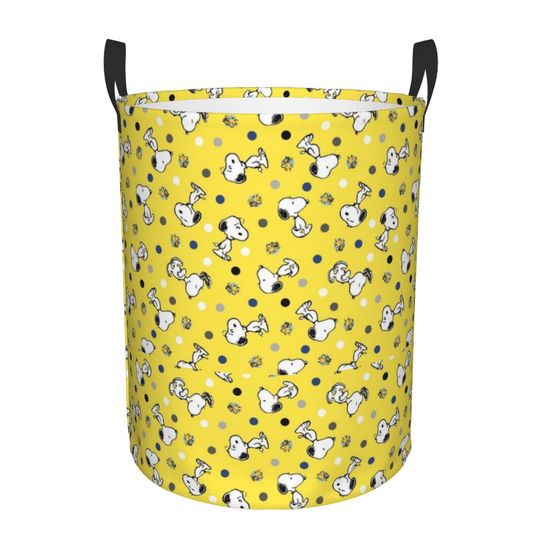 Discover Custom S-Snoopys Anime Pattern Laundry Basket