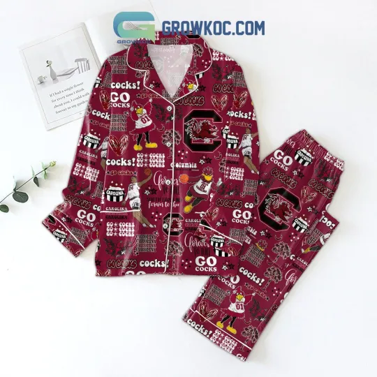 Discover South Carolina Gamecocks Forever Polyester Pajamas Set