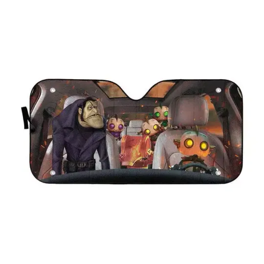 Discover Dick Dastardly Scoob 2020 Scooby Doo 2020 Custom Car Auto Sunshade
