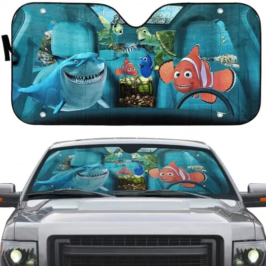 Discover Finding Nemo Car Sun Shade Finding Nemo Finding Dory Car Sun Shade Disneylan