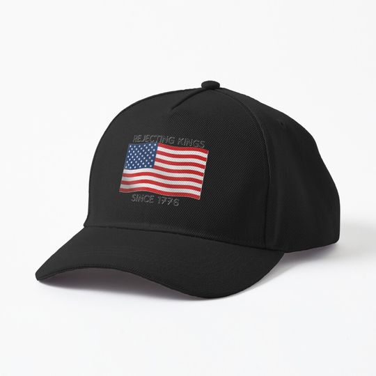 Discover Rejecting Kings Since 1776 Baseball Caps