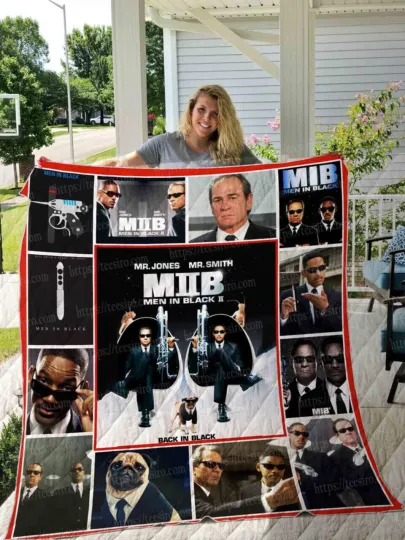 Discover Men in Black Blanket, Men in Black Movies Fleece, Sherpa Blanket Soft and Cozy