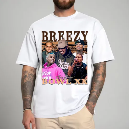 Discover Chris Brown Concert 2025 Shirt, Chris Brown Fan Gift