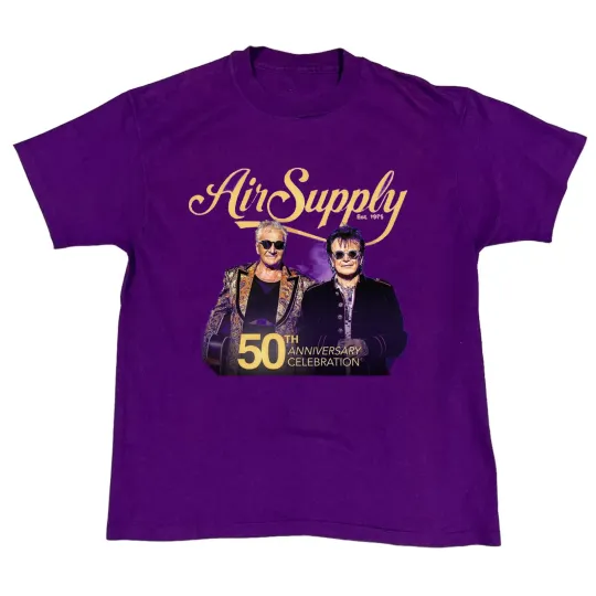 Discover Air Supply 50th Anniversary Celebration 2025  T-Shirt