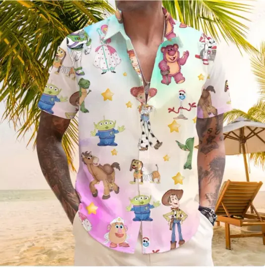 Discover toy stories 3D HAWAII SHIRT
