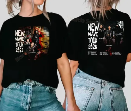 Discover The Story of the New Wave Tour 2025 T-Shirt