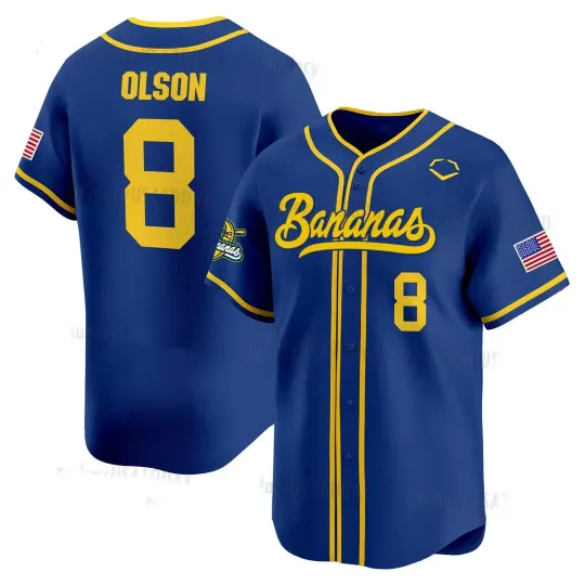 Discover Savannah Bananas Jersey Navy Funny Baseball Sports- Inspired Gift
