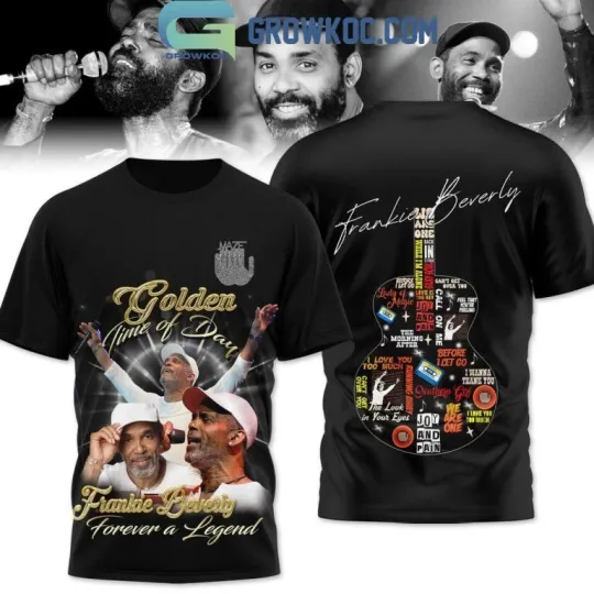 Discover Frankie Beverly Gold Time Of Day T-Shirt