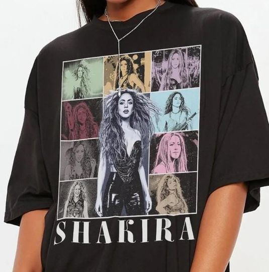 Discover Vintage Shakira Tour 2025 Shirt