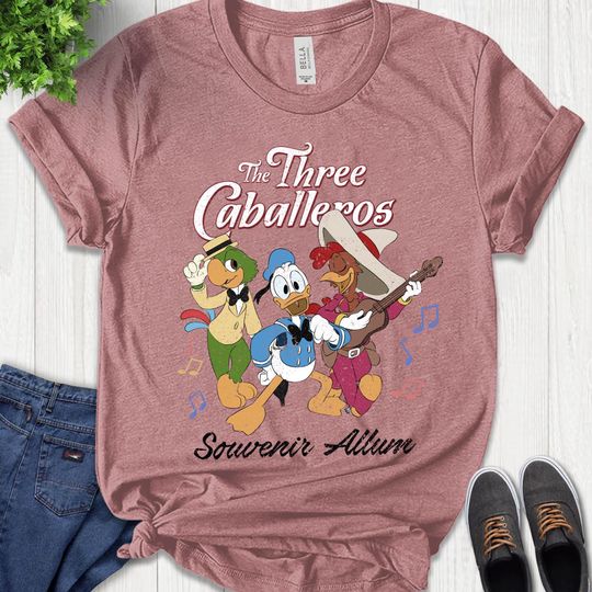 Discover Disneyyy The Three Caballeros Shirt, Cute Disneyyy Shirt, Disneyyy Shirt