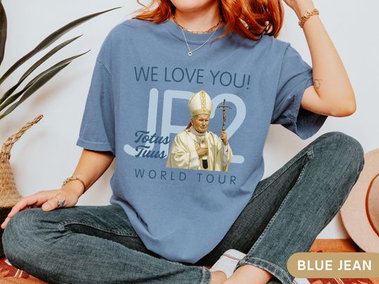 Discover John Paul II Catholic Saint Shirt, JPII Gift for Catholic