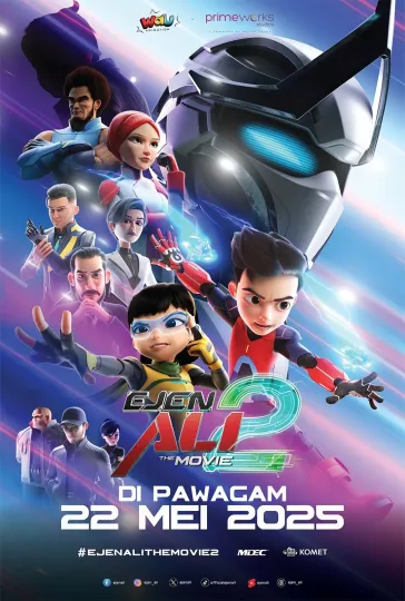 Discover Ejen Ali 2025 Movie Poster No Frame, Home Decor, Wall Art, High Quality Print
