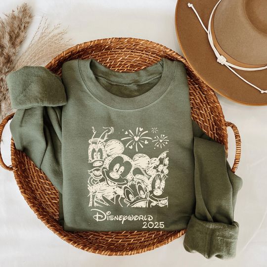 Discover 2025 Disneyyy Trip Crewneck, Matching Disneyyy Vacation Sweatshirt