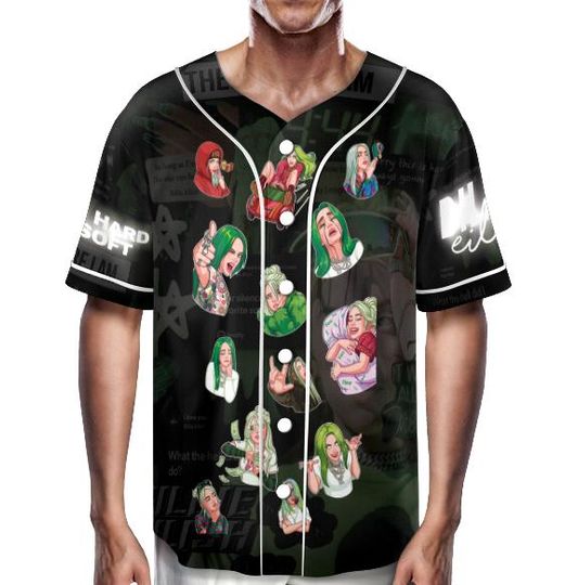 Discover Billie E. Bootleg Jersey, Vintage Y2K Pop Star Graphic Tee
