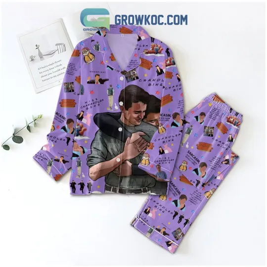 Discover Friends Chandler Bing Pajamas Set